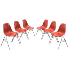 Charles and Ray Eames Dining Room Chairs