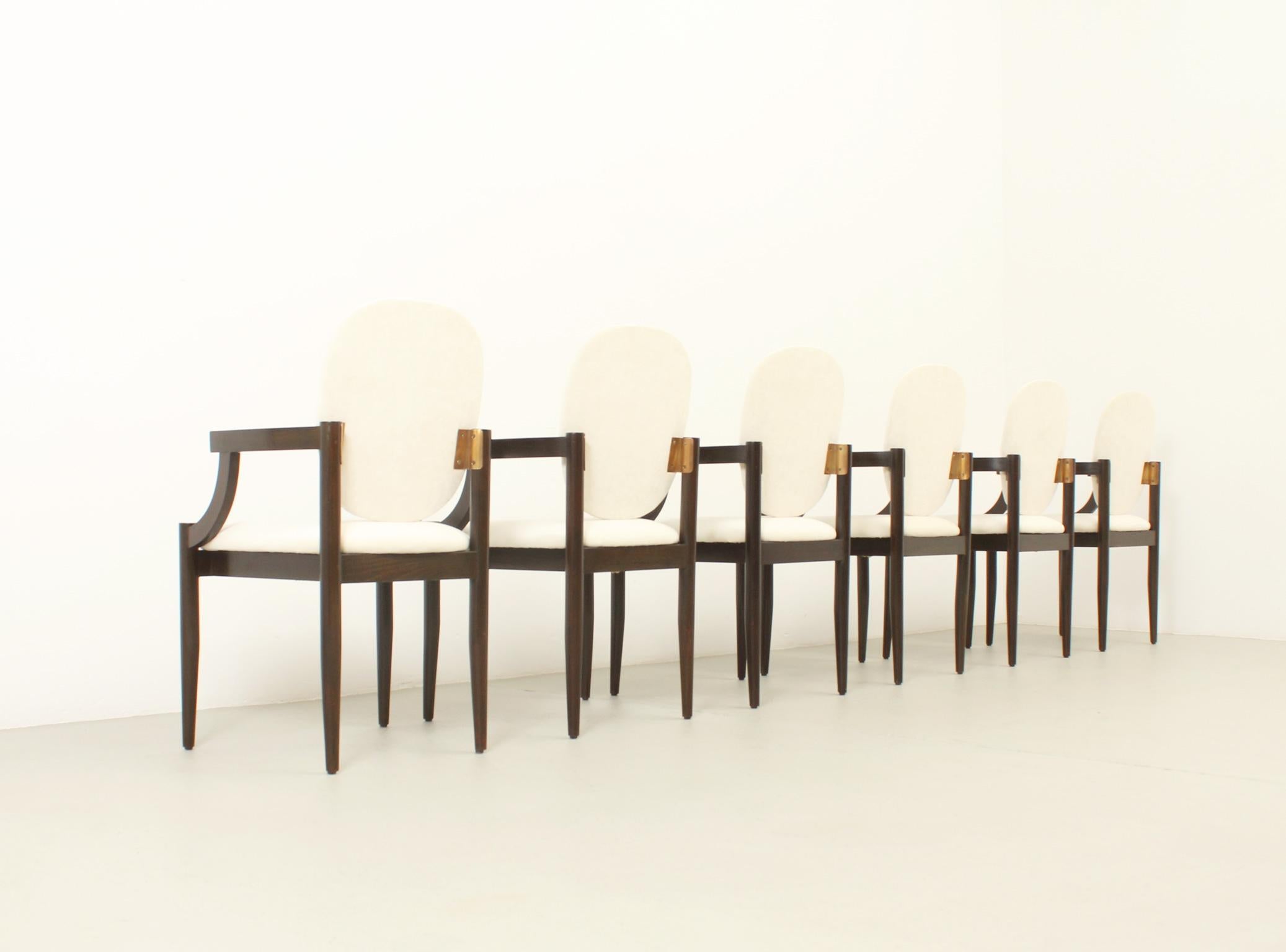 Sechs Reno-Stühle des spanischen Architekturbüros Correa & Milá, 1961 im Angebot 8
