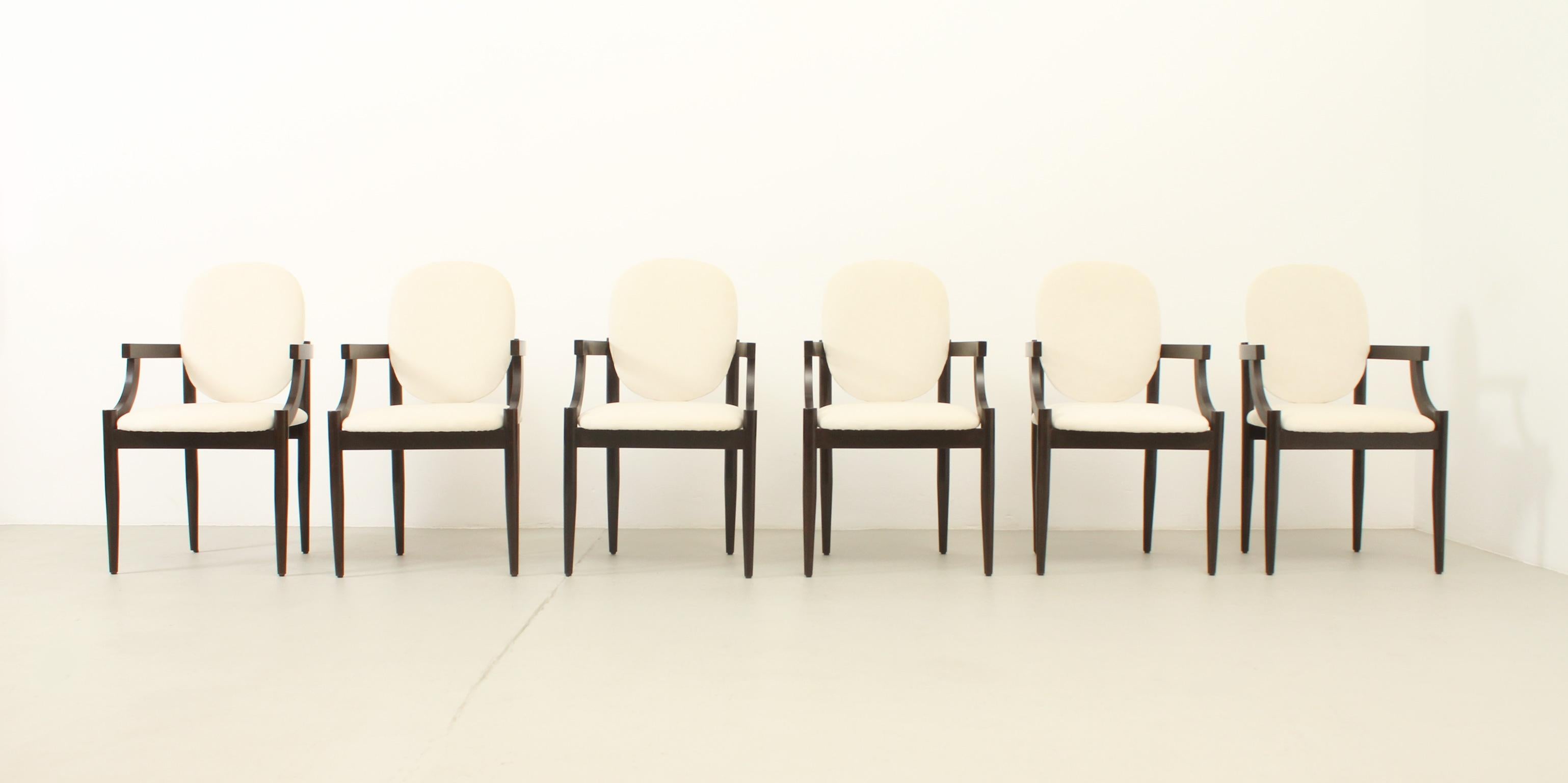 Sechs Reno-Stühle des spanischen Architekturbüros Correa & Milá, 1961 (Moderne der Mitte des Jahrhunderts) im Angebot
