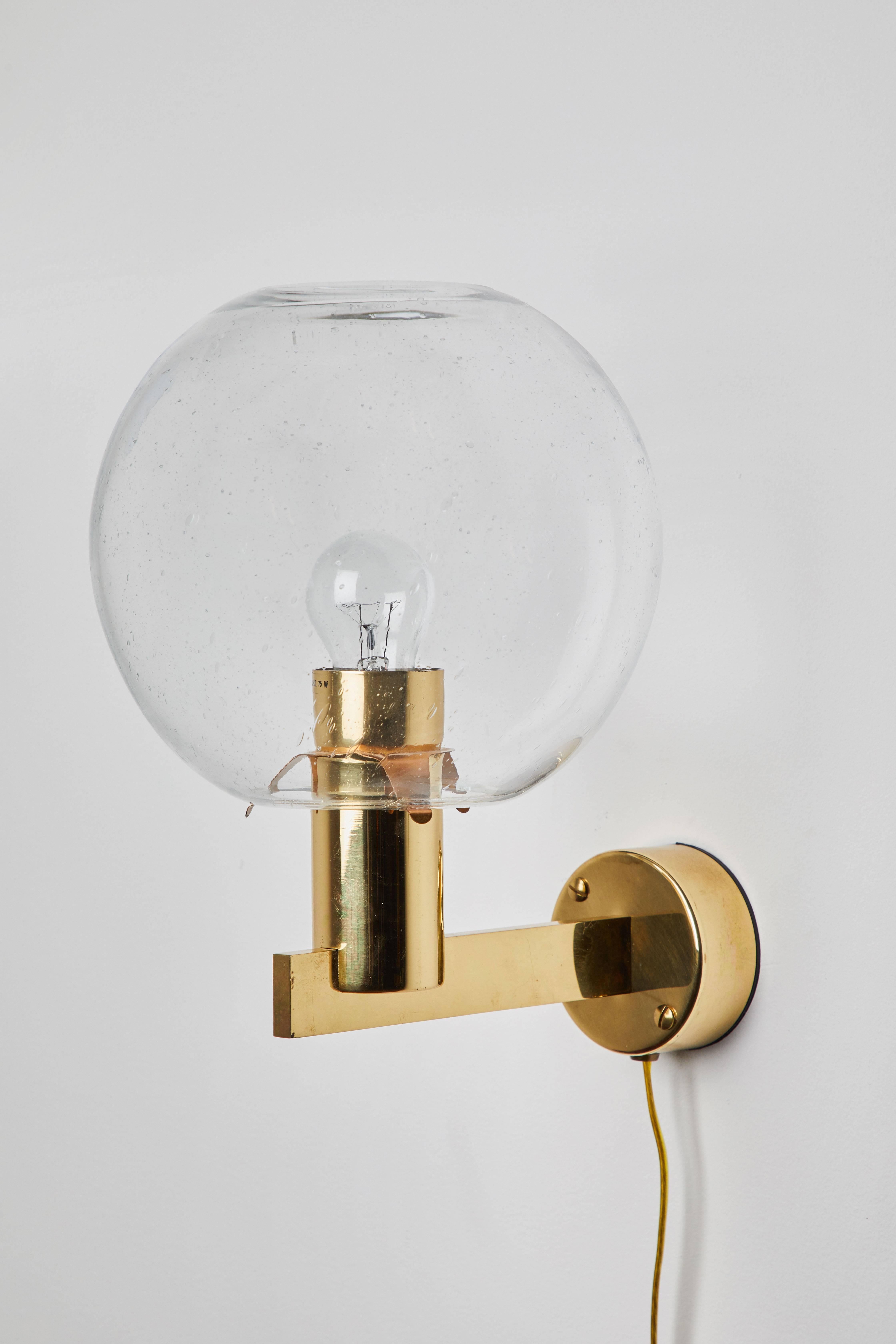 Six Sconces by Hans-Agne Jakobsson In Good Condition In Los Angeles, CA