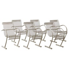 Set of Six Shiro Kuramata Sing Sing Sing Chairs for XO, France, 1985