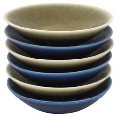 Six small Ceramic bowls by Per Linnemann-Schmidt, Palshus, Denmark