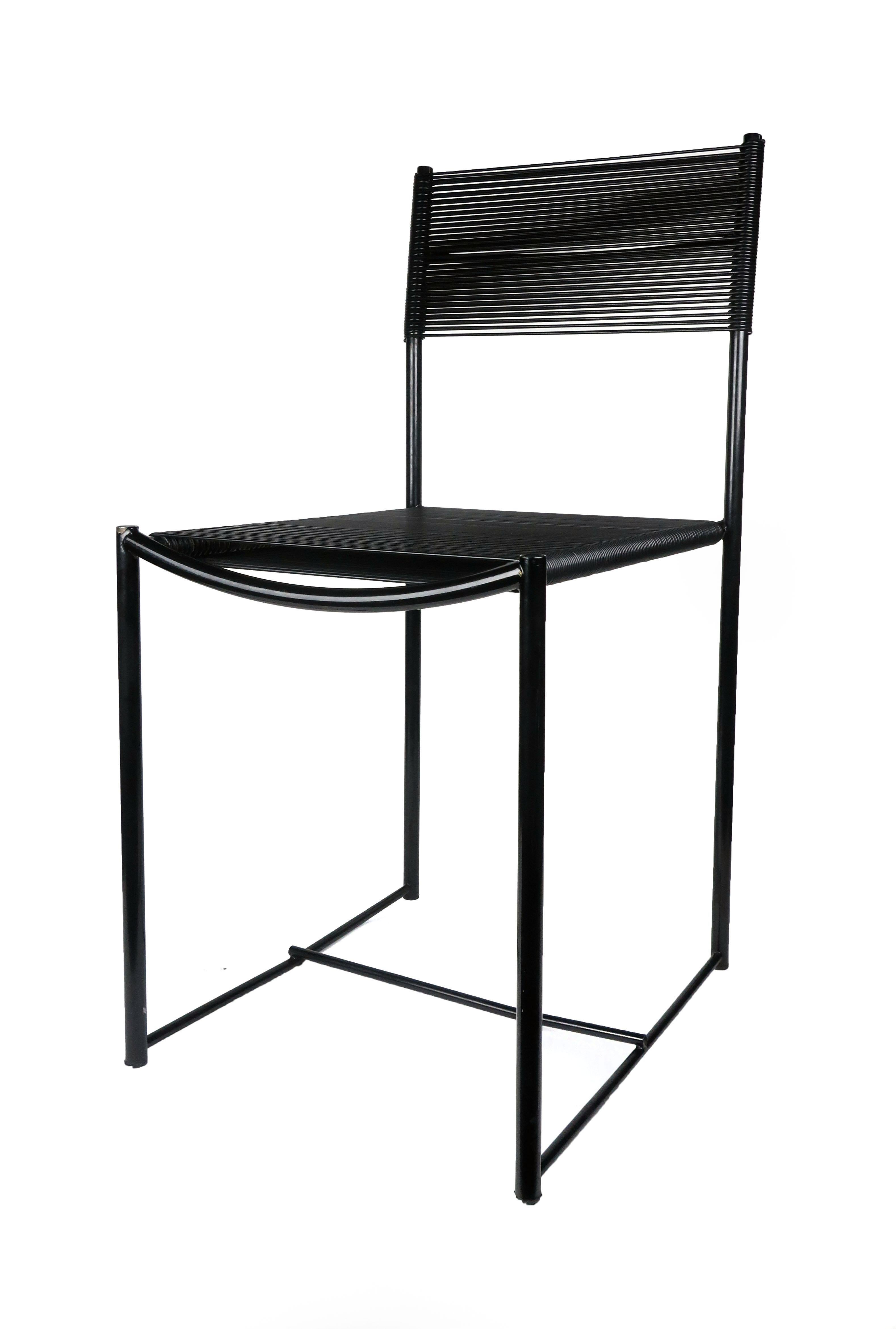 Metal Six “Spaghetti” Dining Chairs by Giandomenico Belotti for Alias