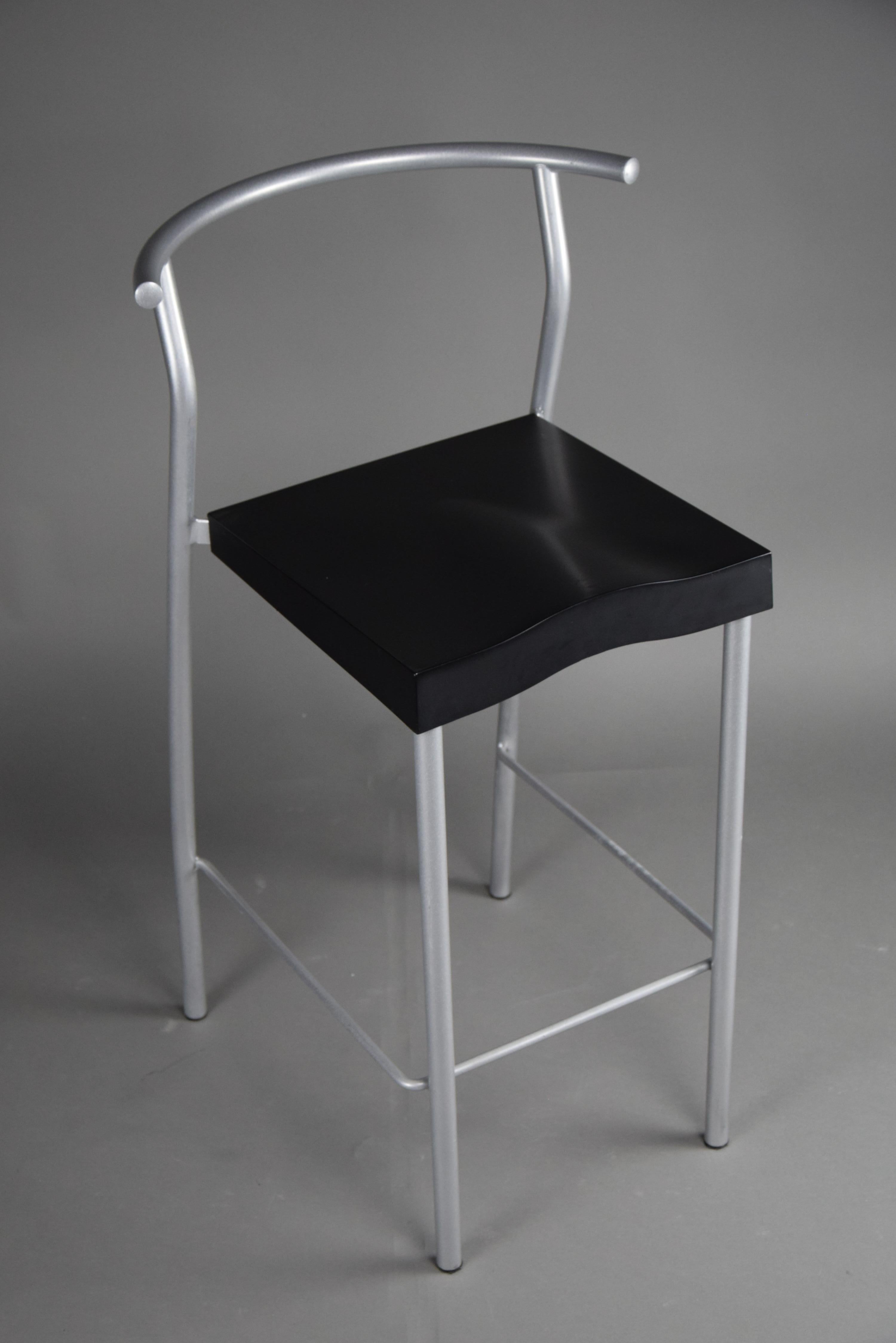 Late 20th Century Hi-Glob Philippe Starck Bar Stools for Kartell, Italy, 1993 For Sale