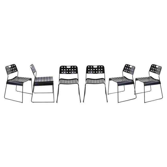 Set of 12 Stackable Chairs by Max Stacker for Steelcase, 1970s For Sale ...