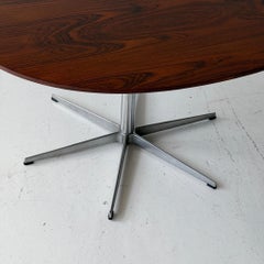 Six Star Series Rosewood Dining Table by Arne Jacobsen for Fritz Hansen