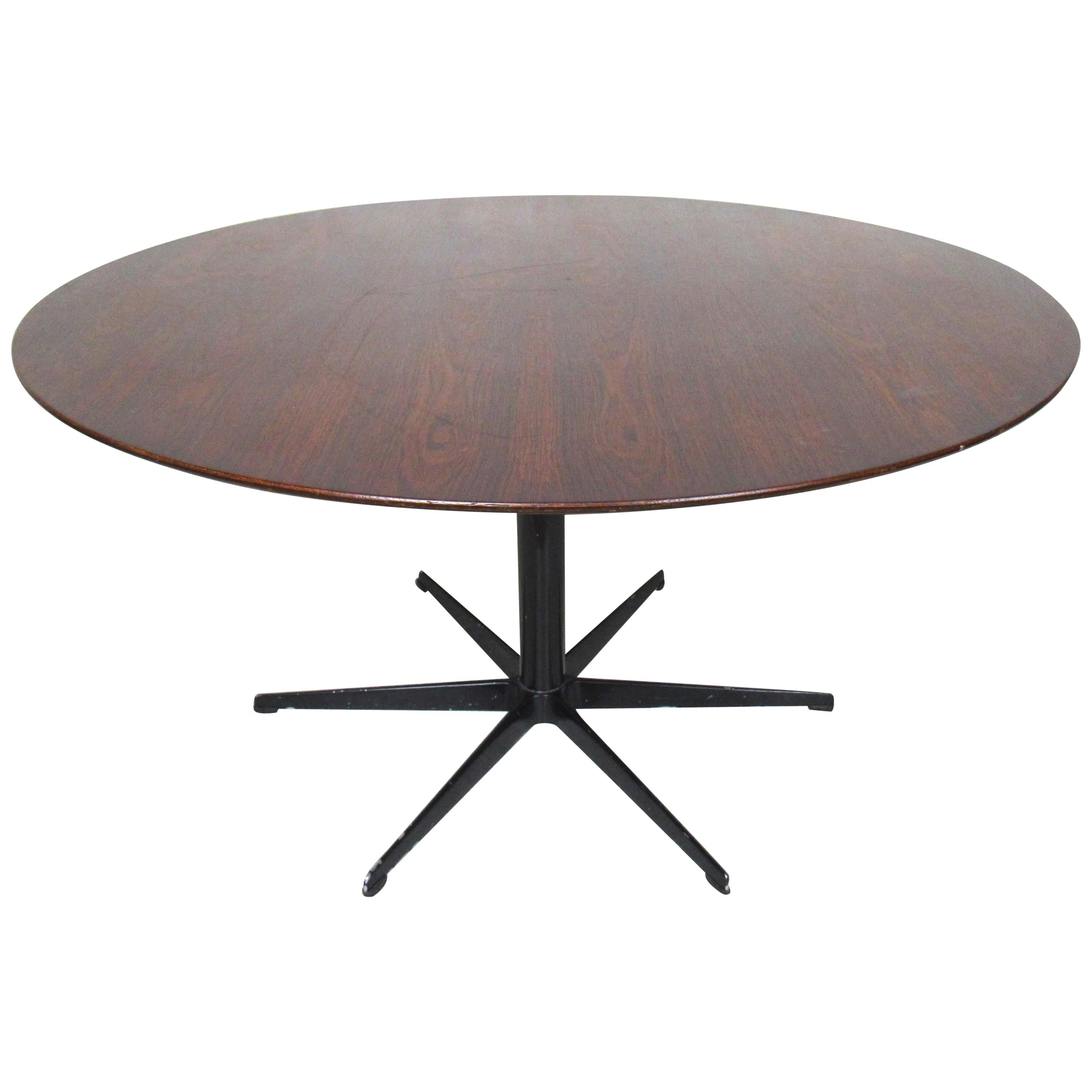Table en bois de rose série Six Star d'Arne Jacobsen pour Fritz Hansen en vente