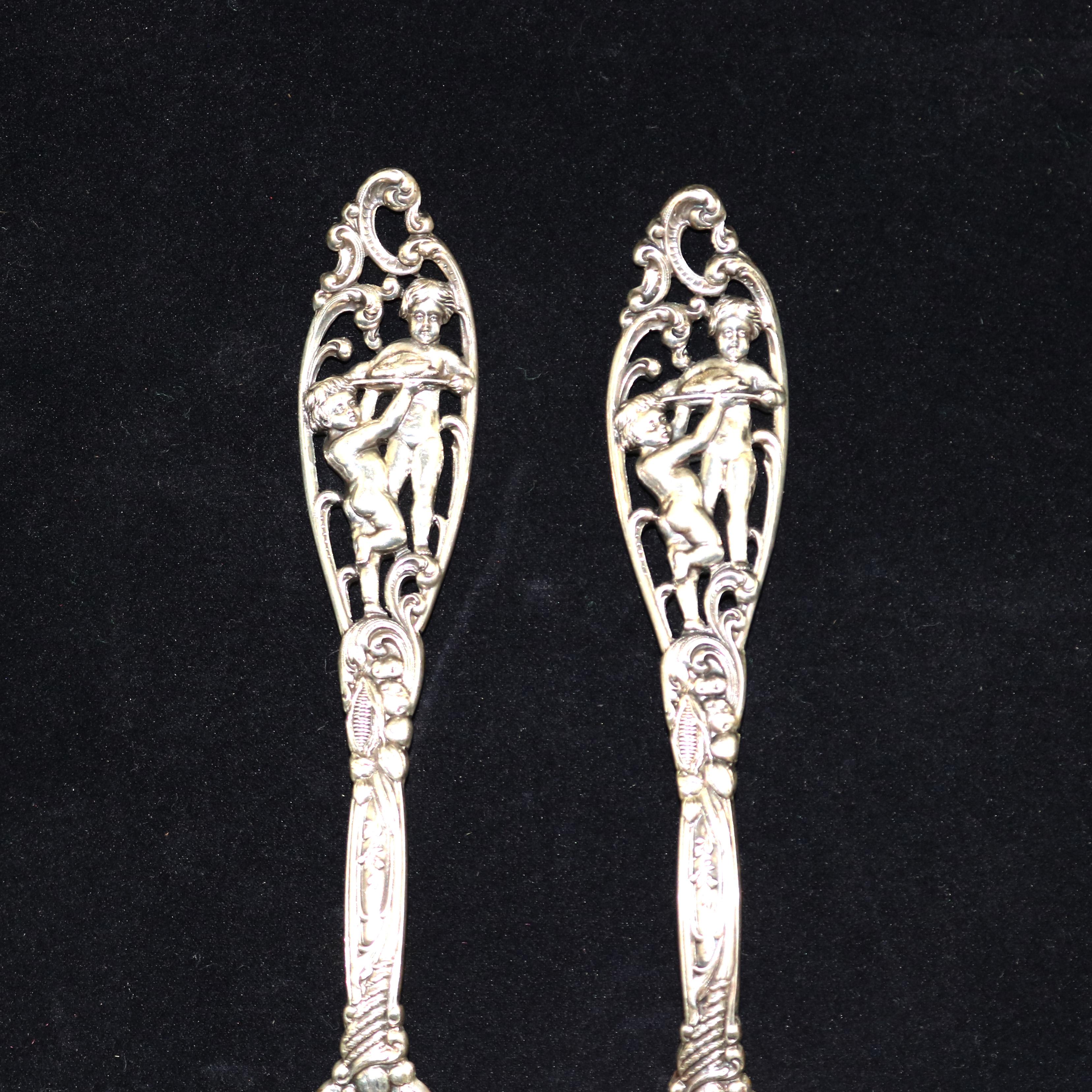 American Six Sterling Silver Figural 
