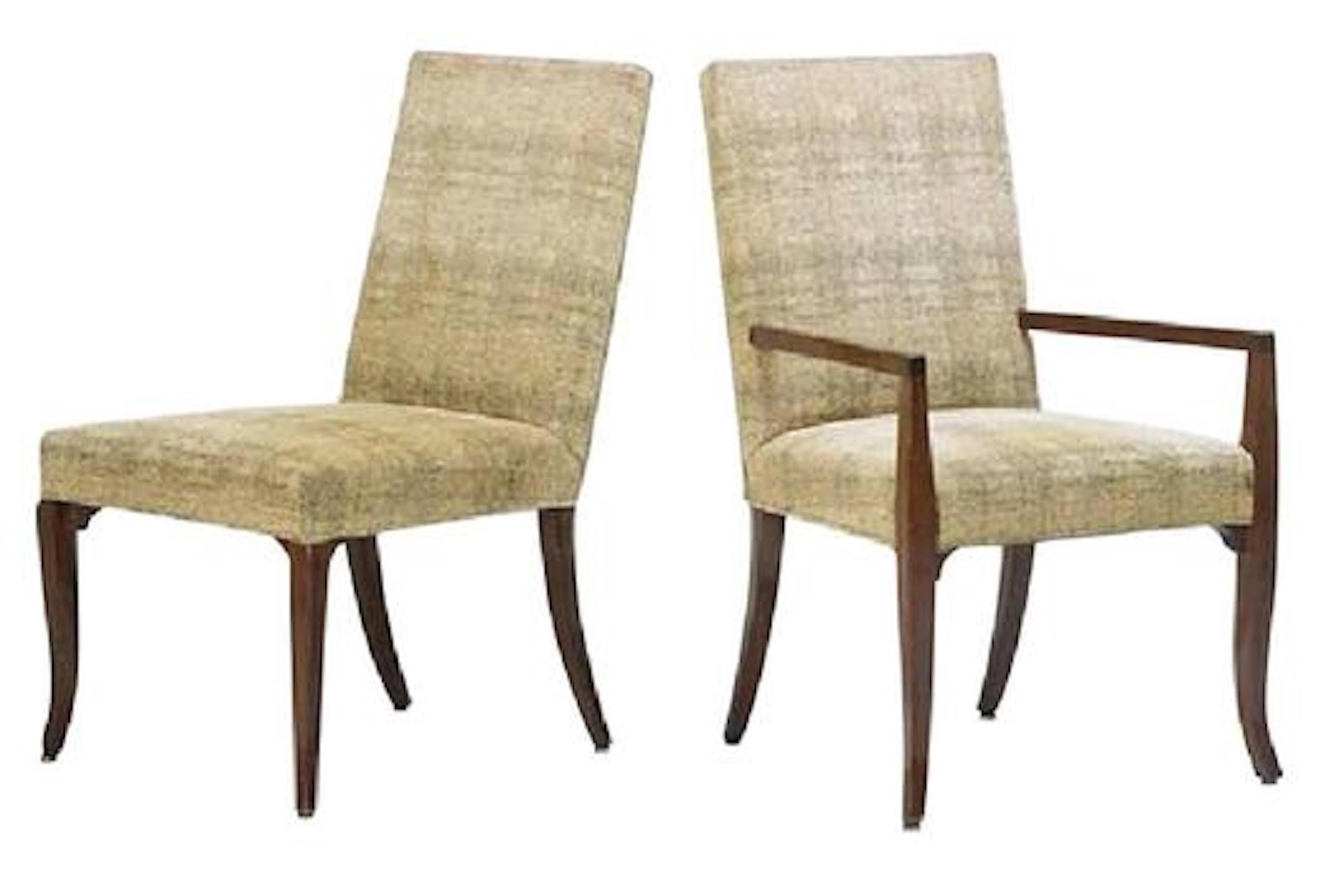 American Six T. H. Robsjohn-Gibbings Dining Chairs For Sale