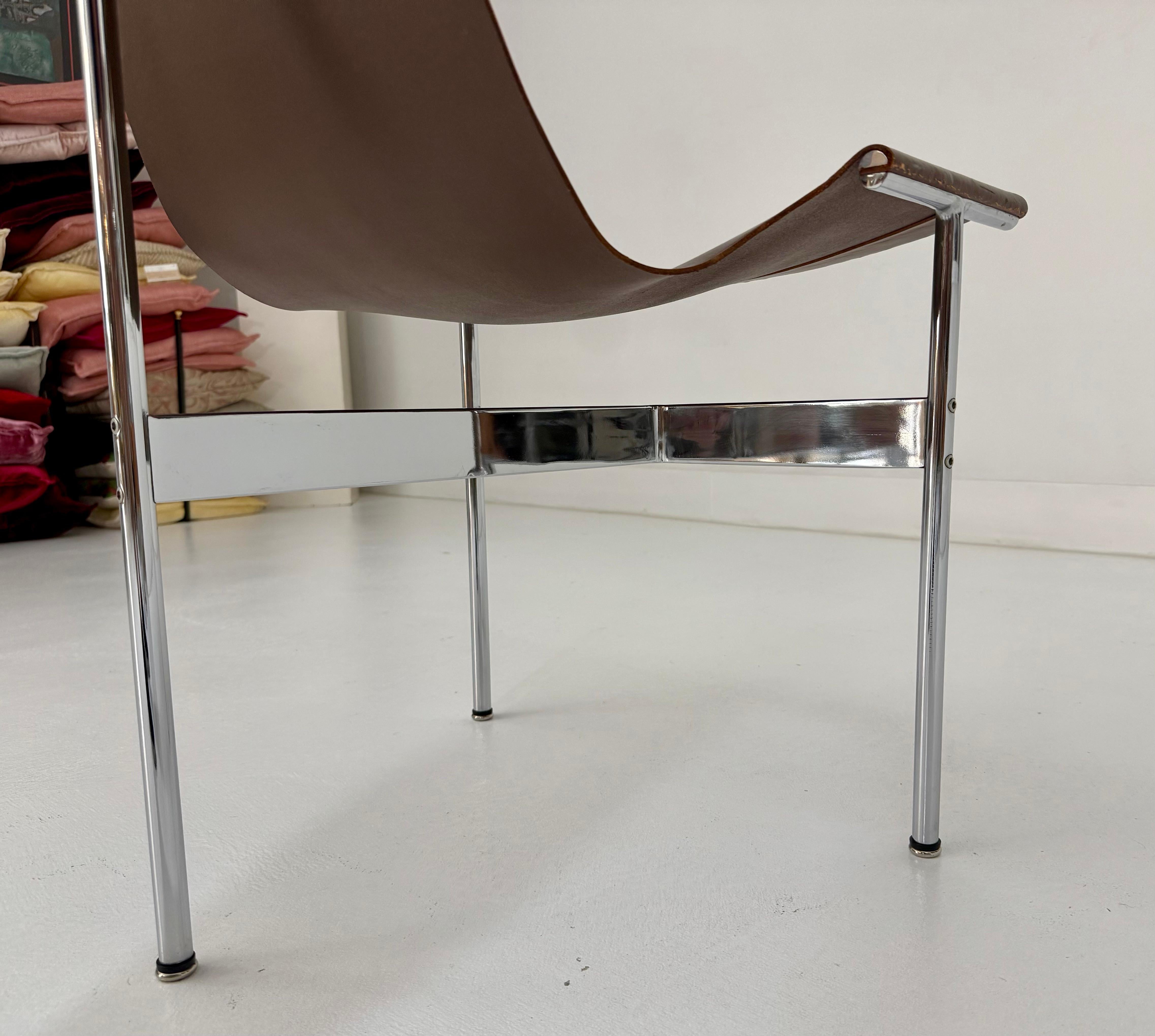 Six “T” Side Chairs by Katavolos, Littell & Kelley for Laverne International For Sale 4
