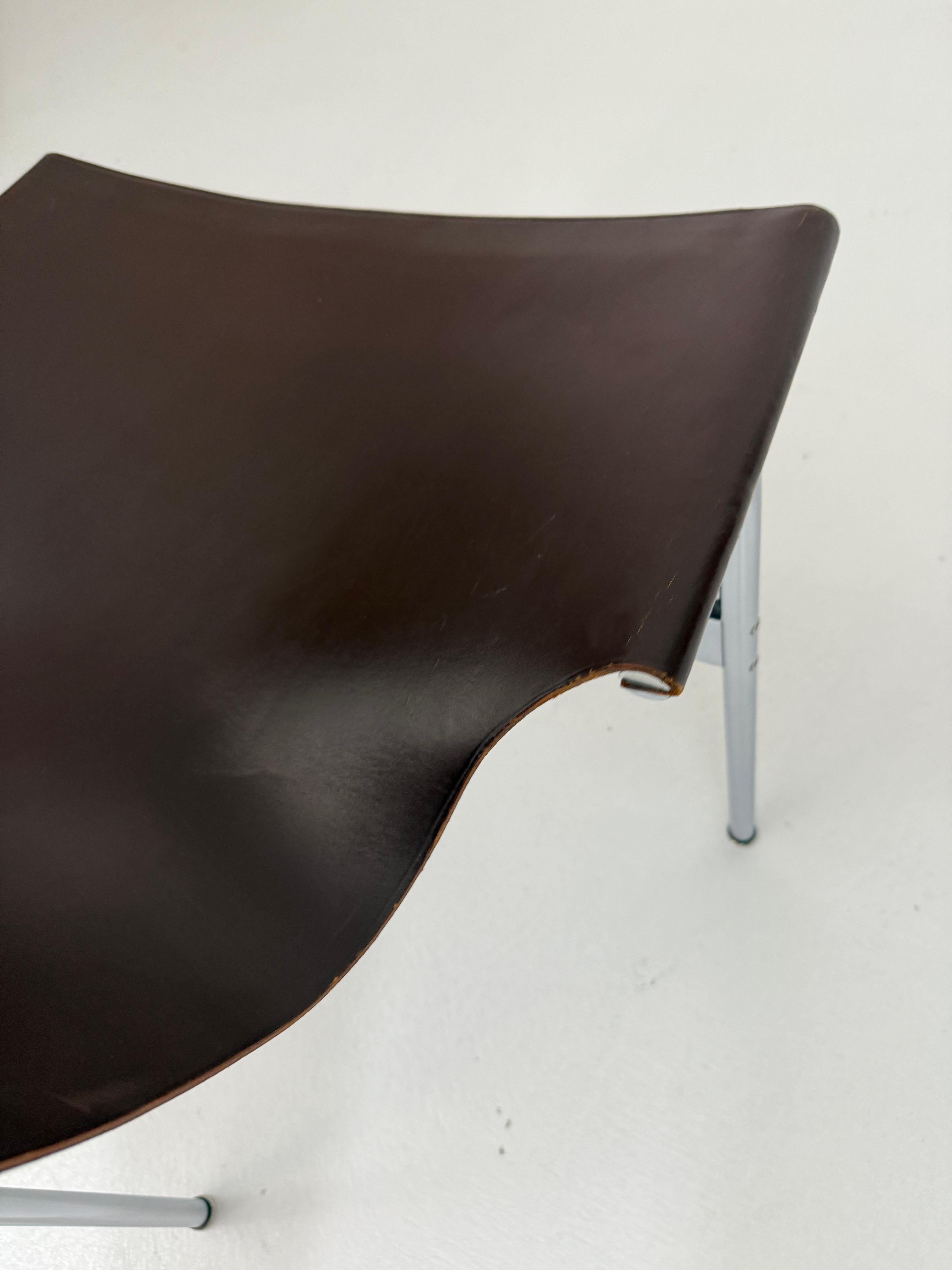 Six “T” Side Chairs by Katavolos, Littell & Kelley for Laverne International For Sale 7