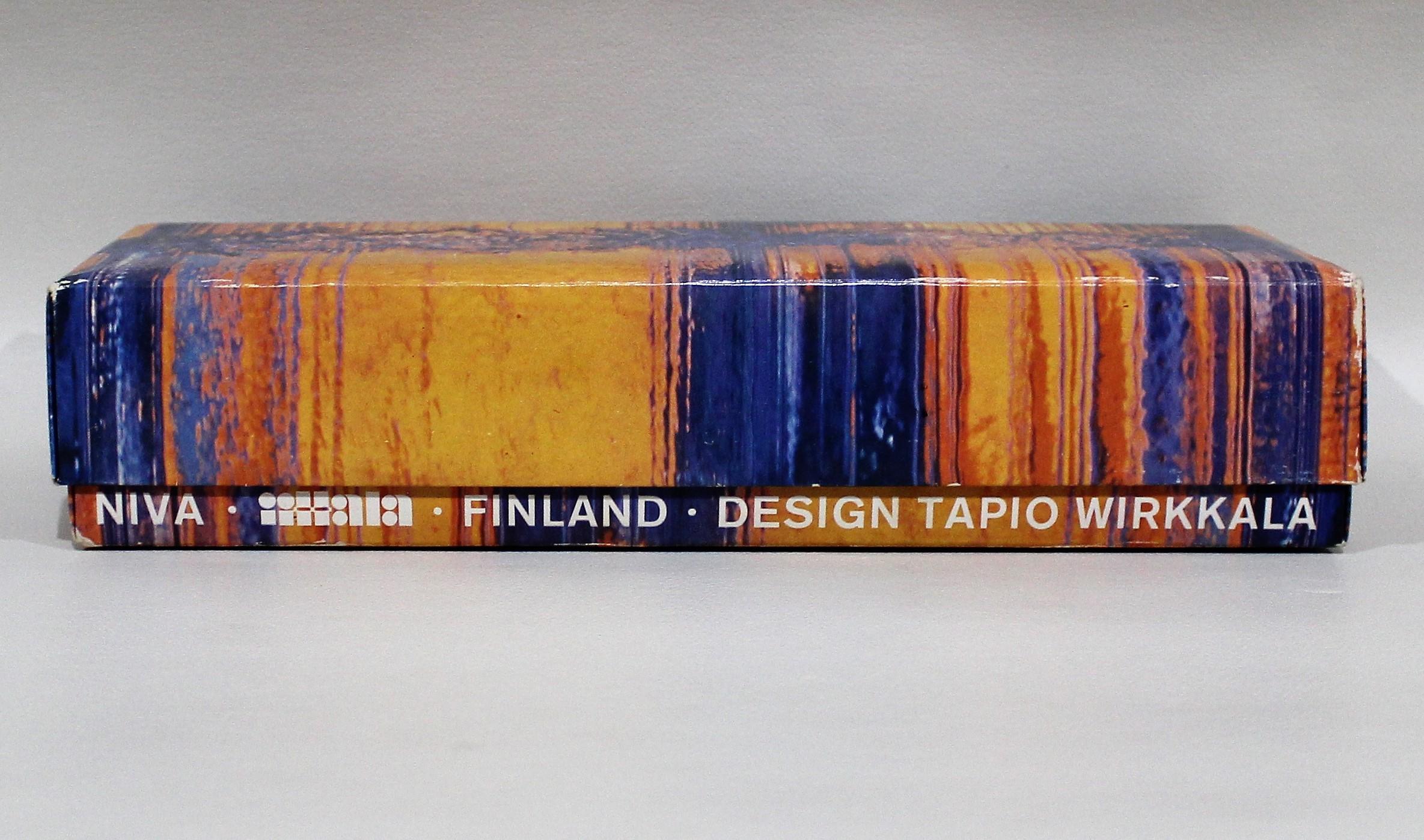 20th Century Six Tapio Wirkkala Shot Glasses in Original Box
