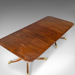 Six to Eight Seat, Extending Dining Table in Regency Taste, Mahogany