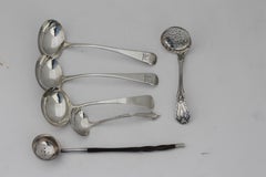 Six Various Silver Ladles