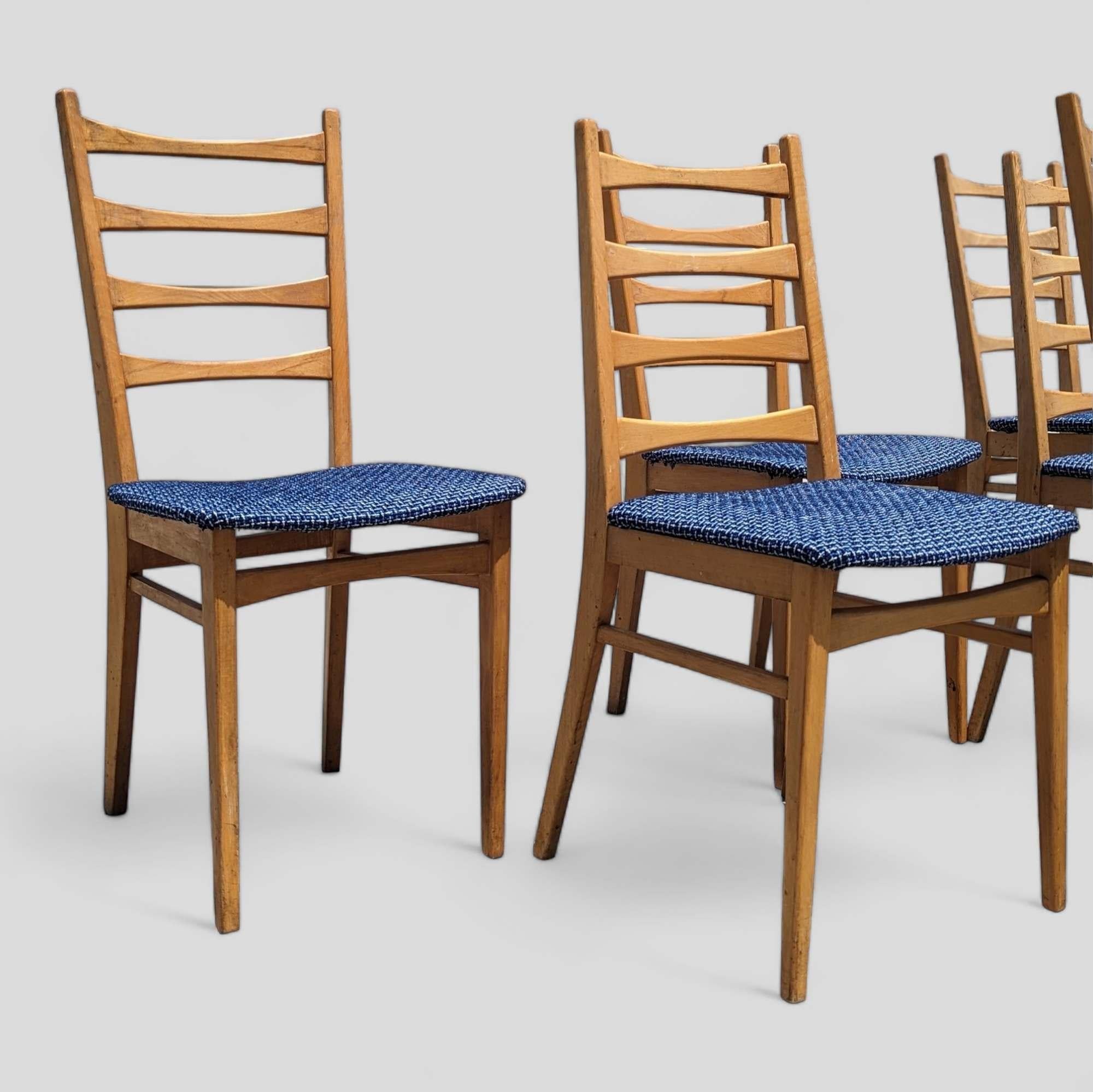 *Note* two of the chairs are slightly shorter than the rest of the chairs. 

Measurements of shorter chairs: 
35.5