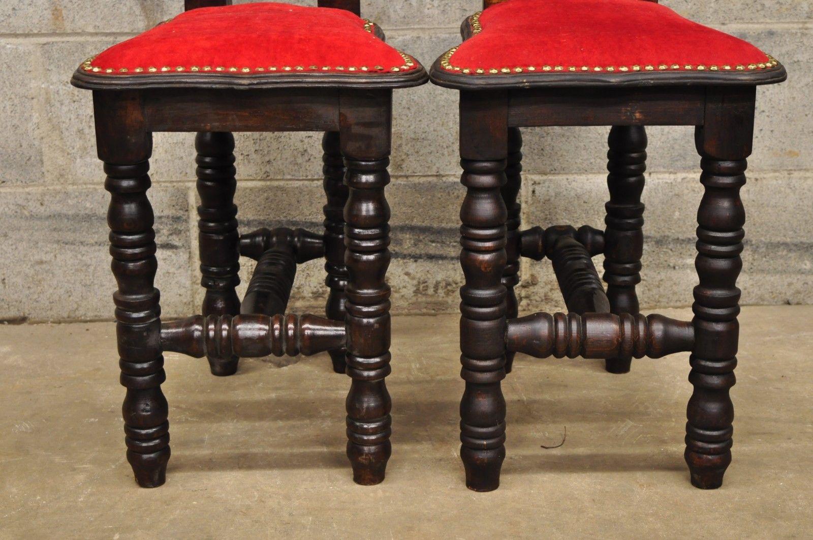 spanish jacobean prayer chair