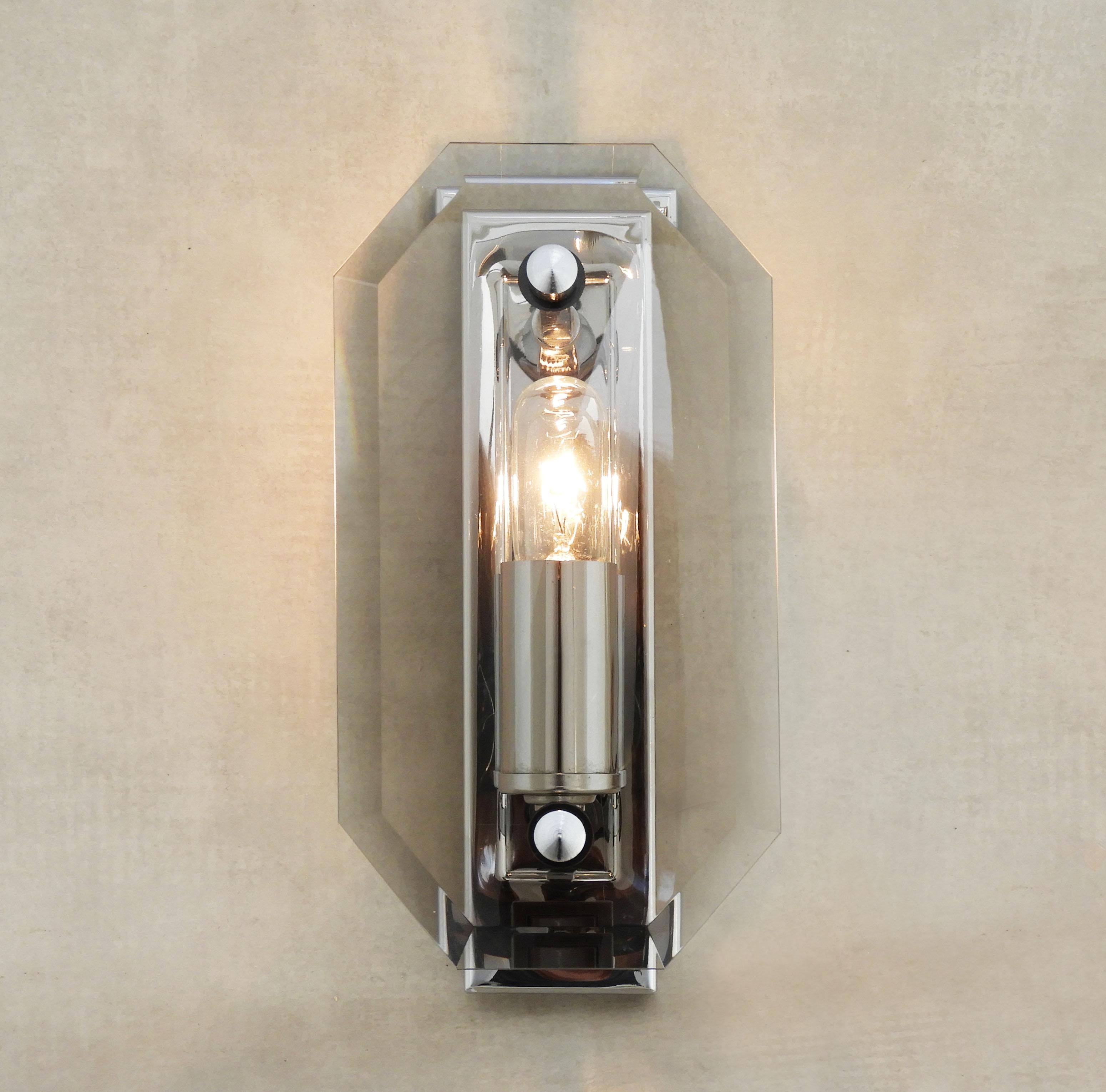 Wall Light Sconces by Simon & Schelle for Sische (4 available) FREE SHIPPING For Sale 1