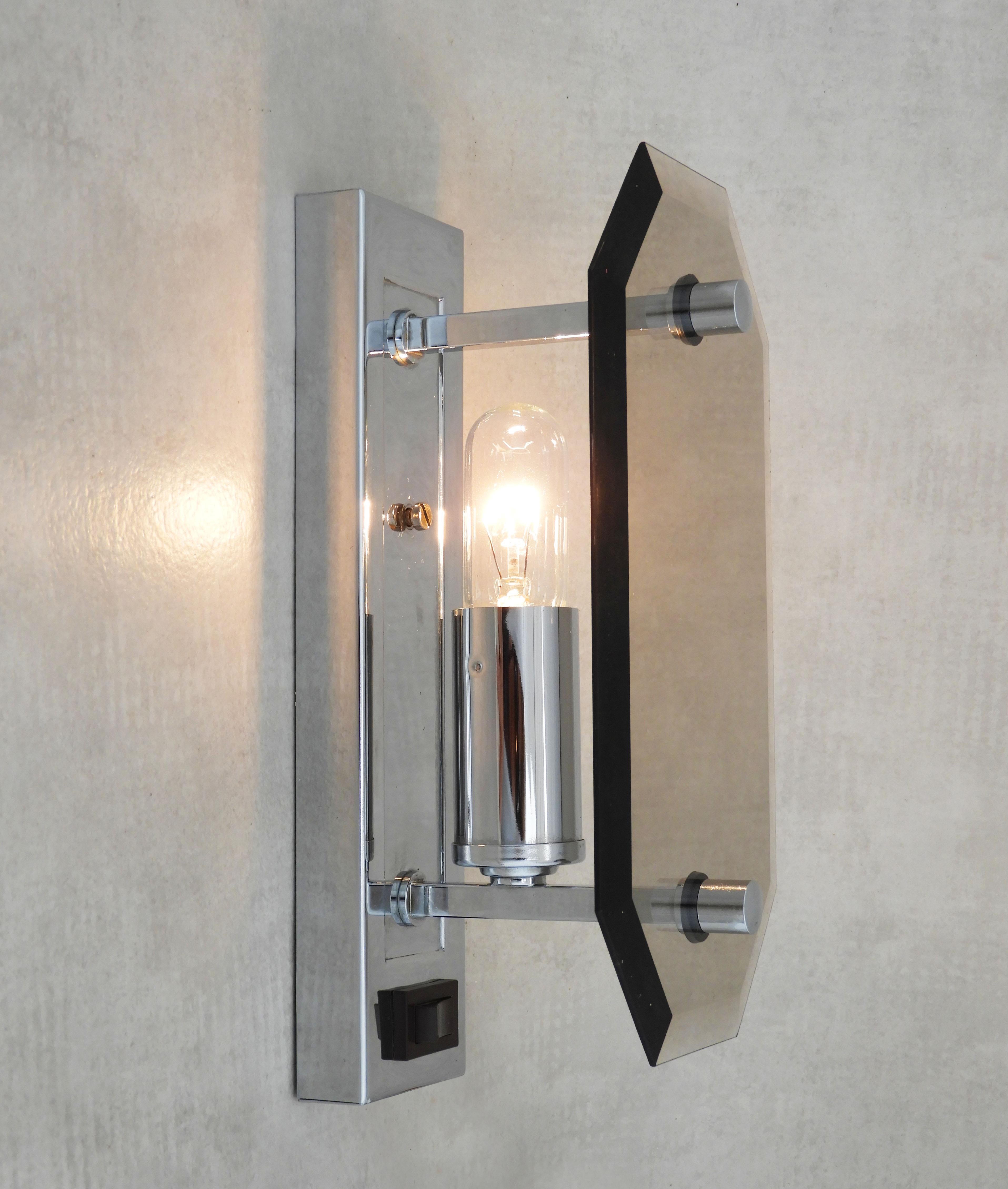 Wall Light Sconces by Simon & Schelle for Sische (4 available) FREE SHIPPING For Sale 2