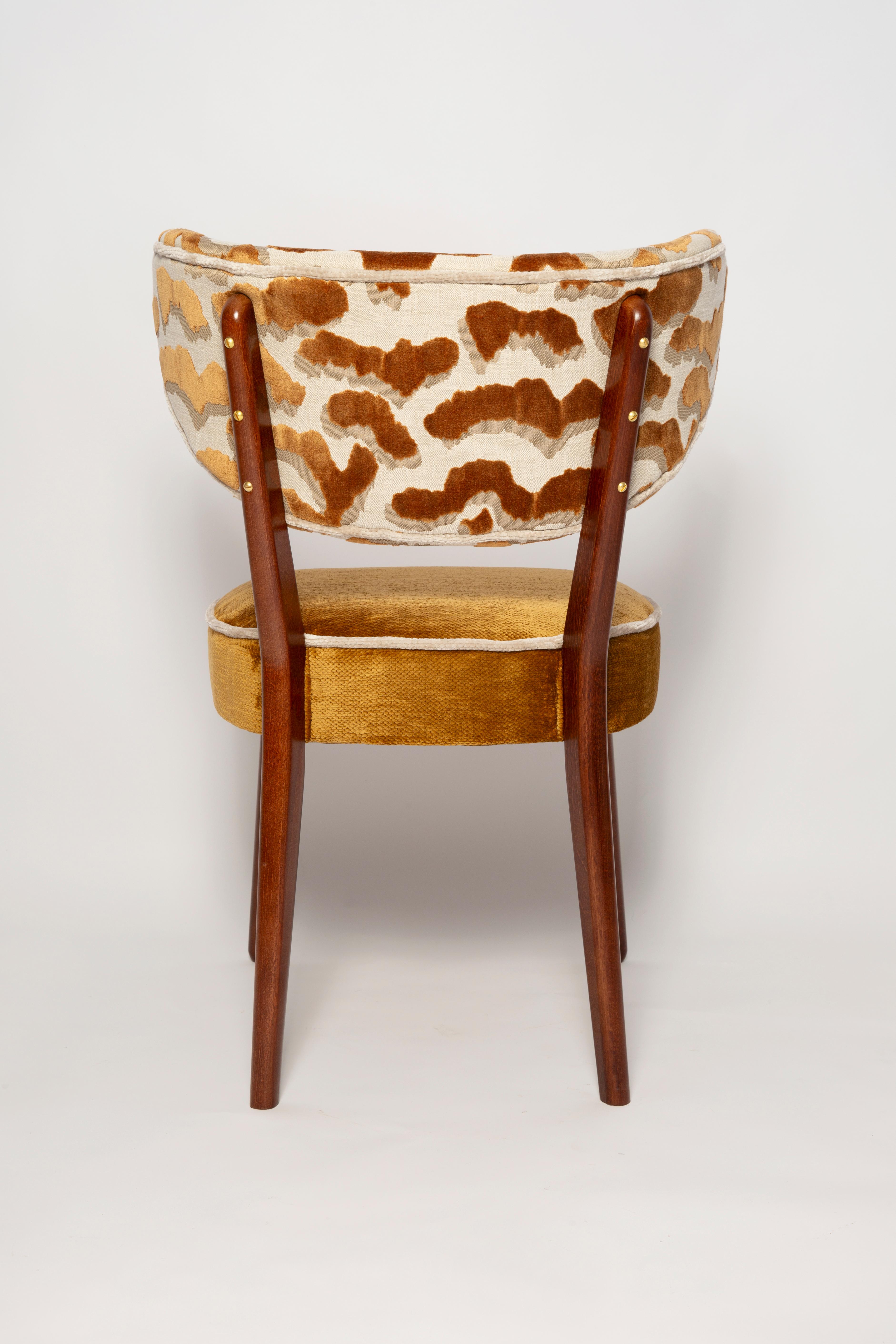 Six Vintola Studio Dining Chairs, Casamance Nimbus Fabric, Europe, Poland In New Condition For Sale In 05-080 Hornowek, PL