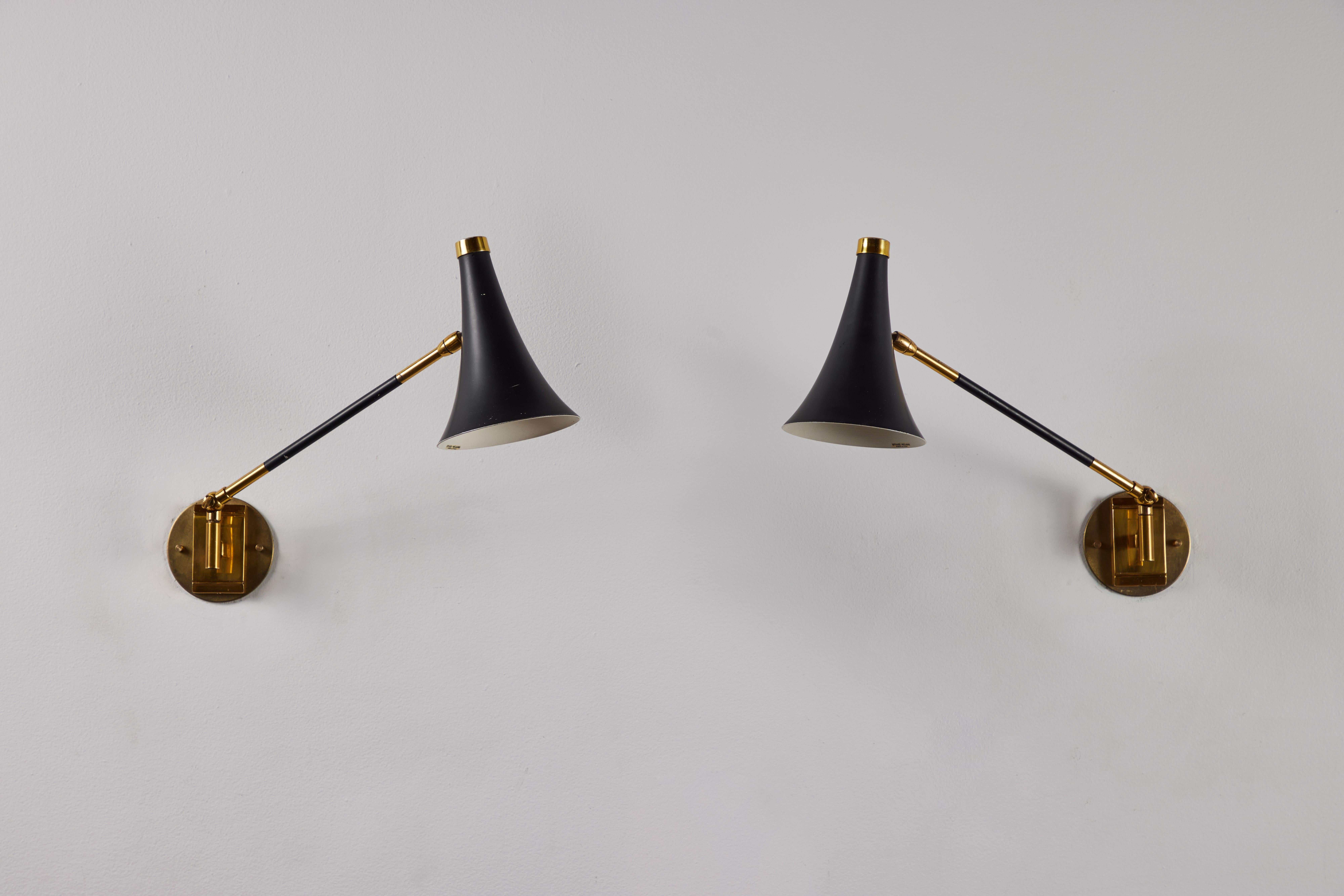 Metal Two Wall Lights by Stilux