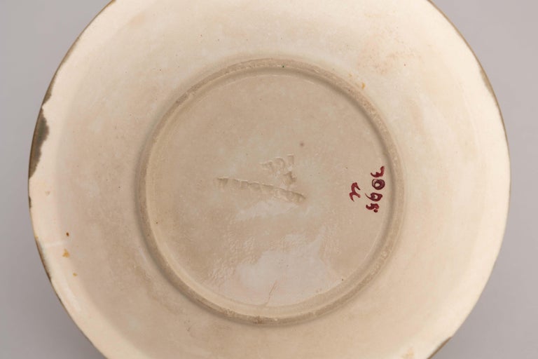 Six Wedgwood Majolica Argenta 'Lincoln' Pattern Dessert Dishes For Sale