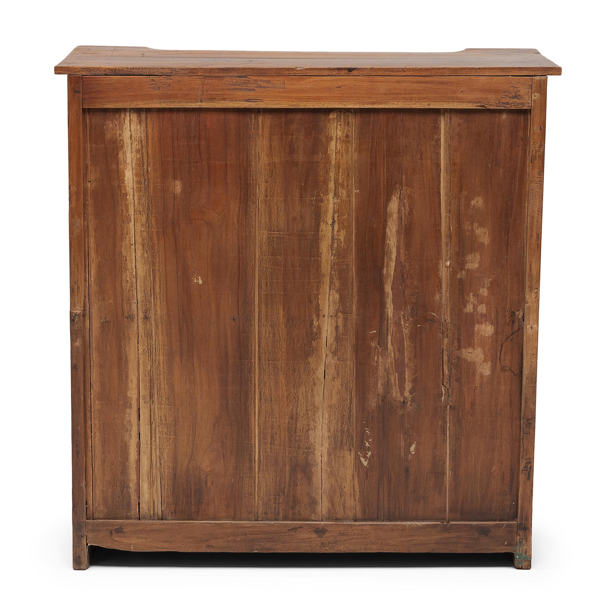 European Sixteen Drawer Printer's Cabinet, c. 1900