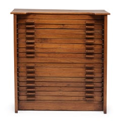 Antique Sixteen Drawer Printer's Cabinet, c. 1900