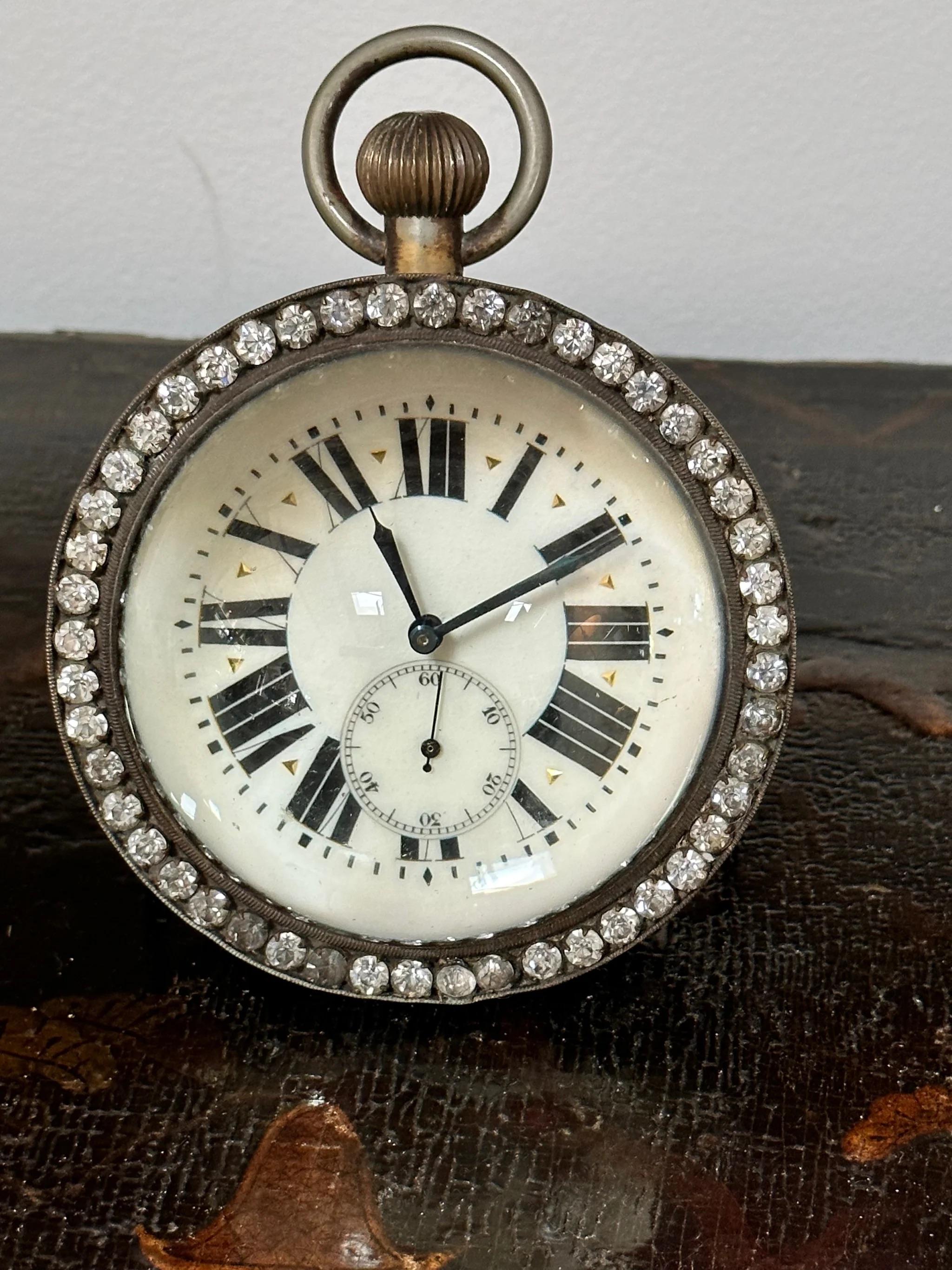 English Sixteen Jeweled Ball Clocks