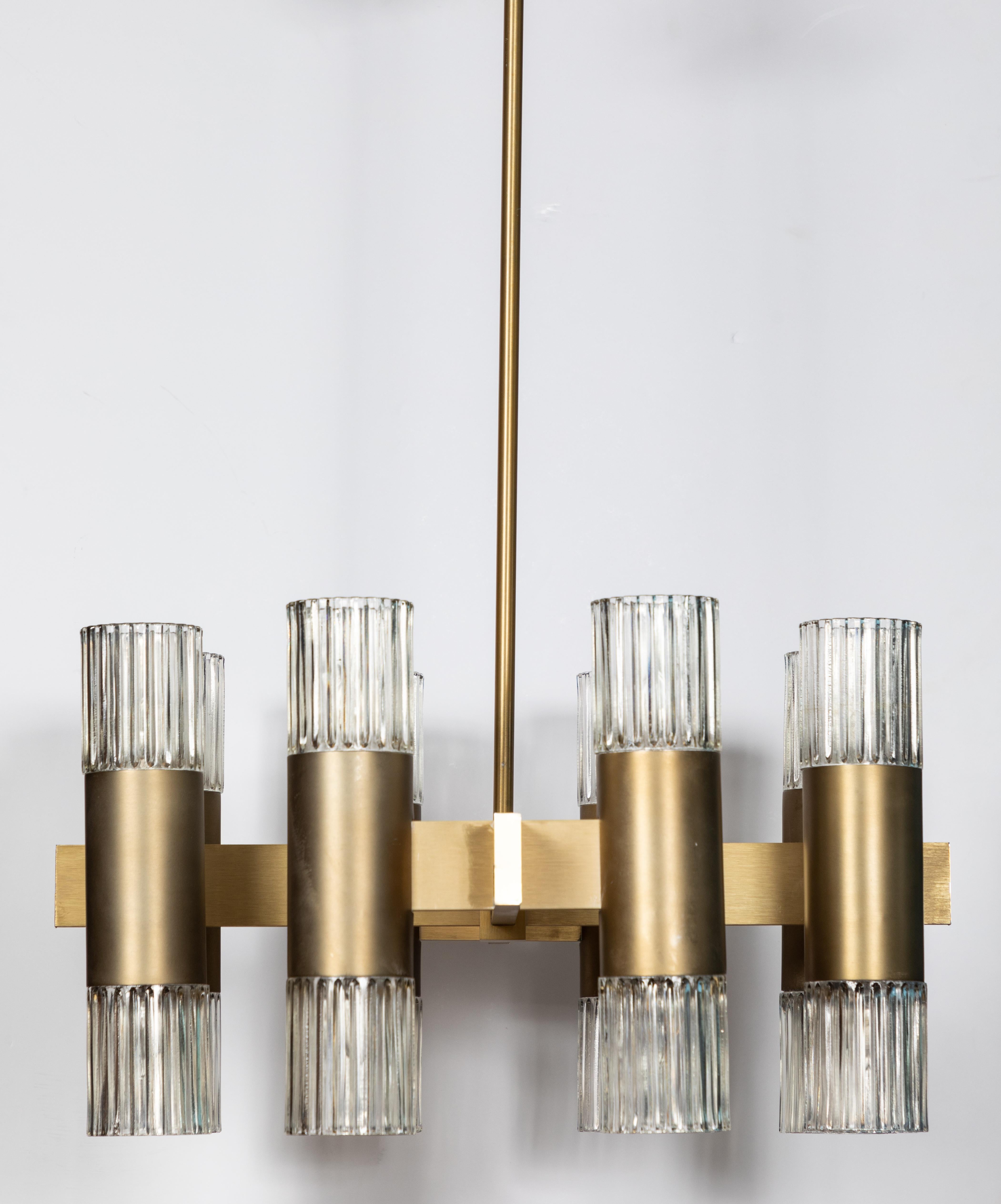 Mid-Century Modern Sixteen Light Ceiling Fixture by Lightolier