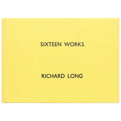 Sixteen Works, Richard Long Book