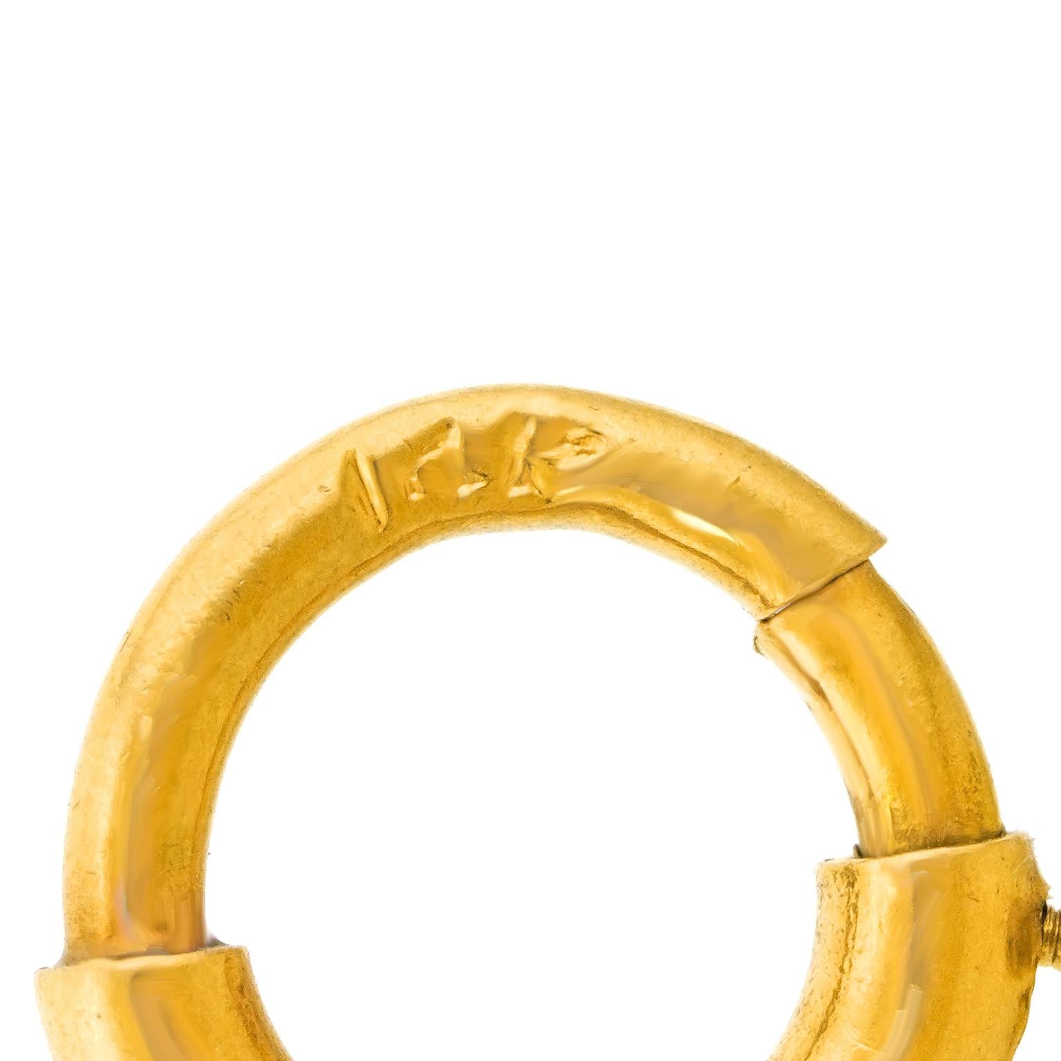 Women's or Men's Sixties Aquamarine Bracelet For Sale