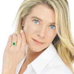 Sixties Emerald Ring