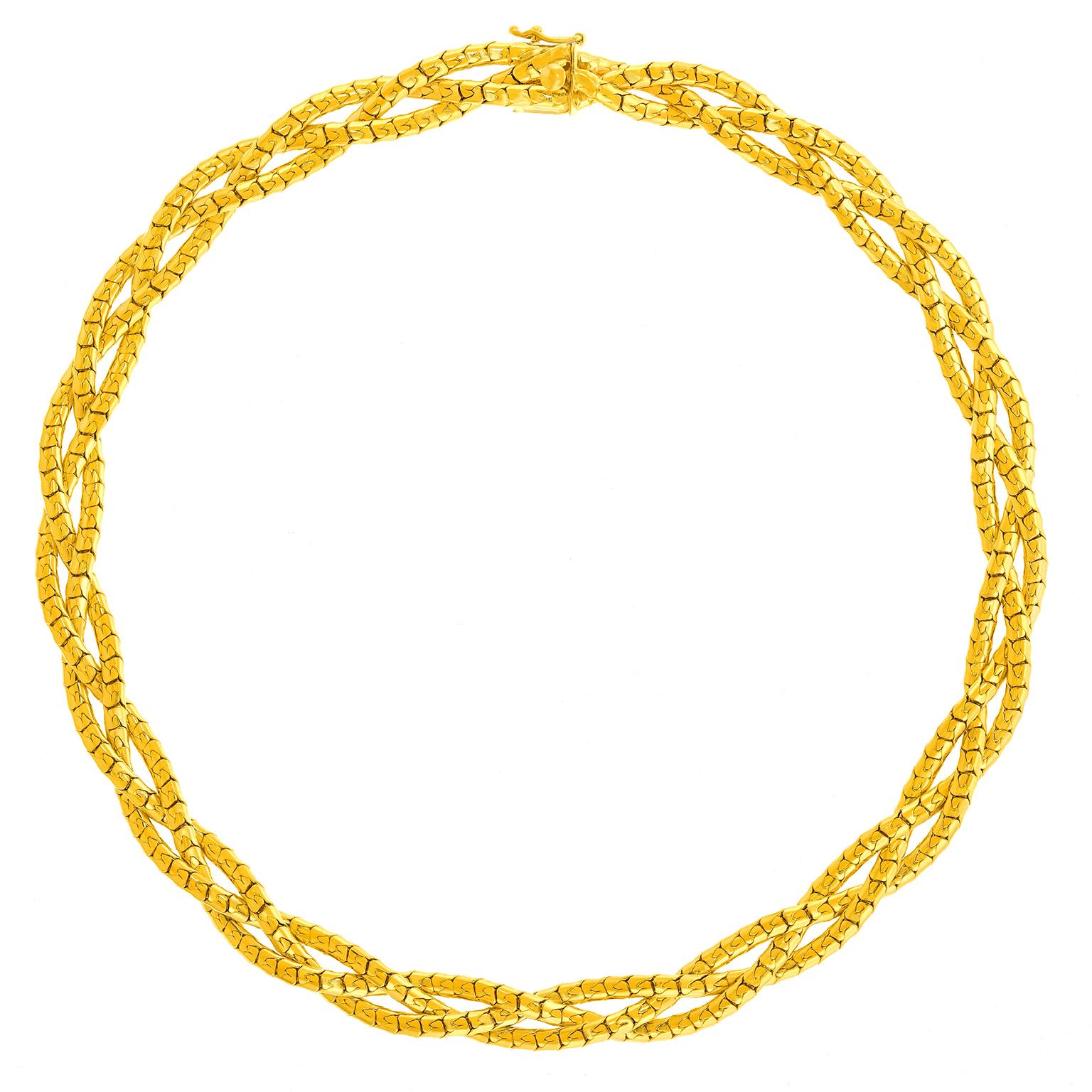 Collar hecho a mano años sesenta americano en Excelente estado para la venta en Litchfield, CT