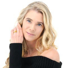 Anillo de cabeza de carnero griego de alto quilate de los años sesenta