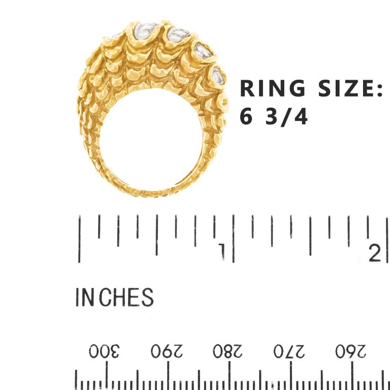 1960s Kutchinsky Diamond Ring, London For Sale 2