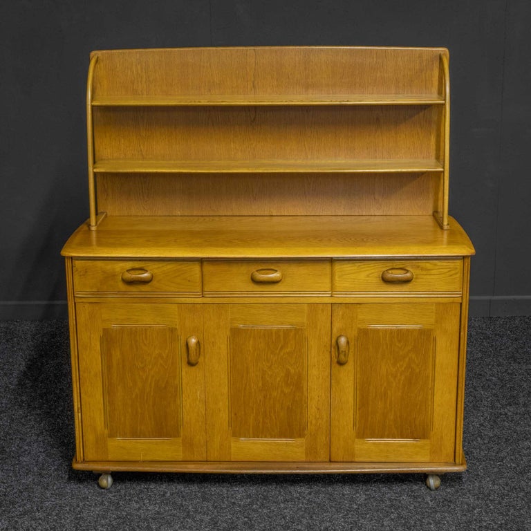 1960s Oak Priory Dresser For Sale at 1stDibs