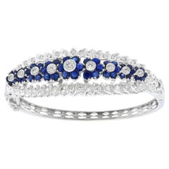 Sechziger Jahre Saphir- und Diamantarmband von Van Gogh