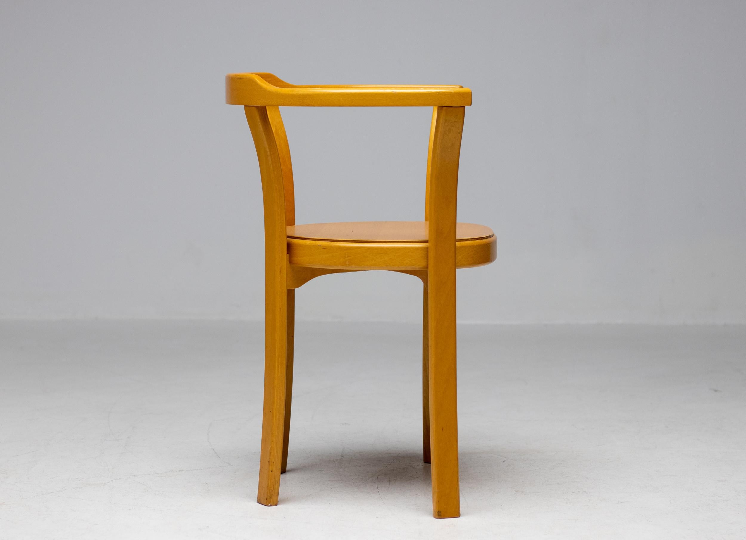 Sixty Danish Stackable Dining Chairs 3