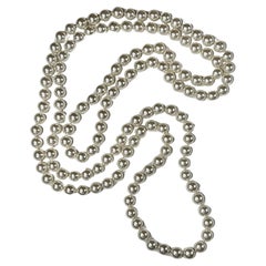 Sixty-Four Inch Rope of Vintage Bergdorf Goodman Fashion Pearls Never Worn