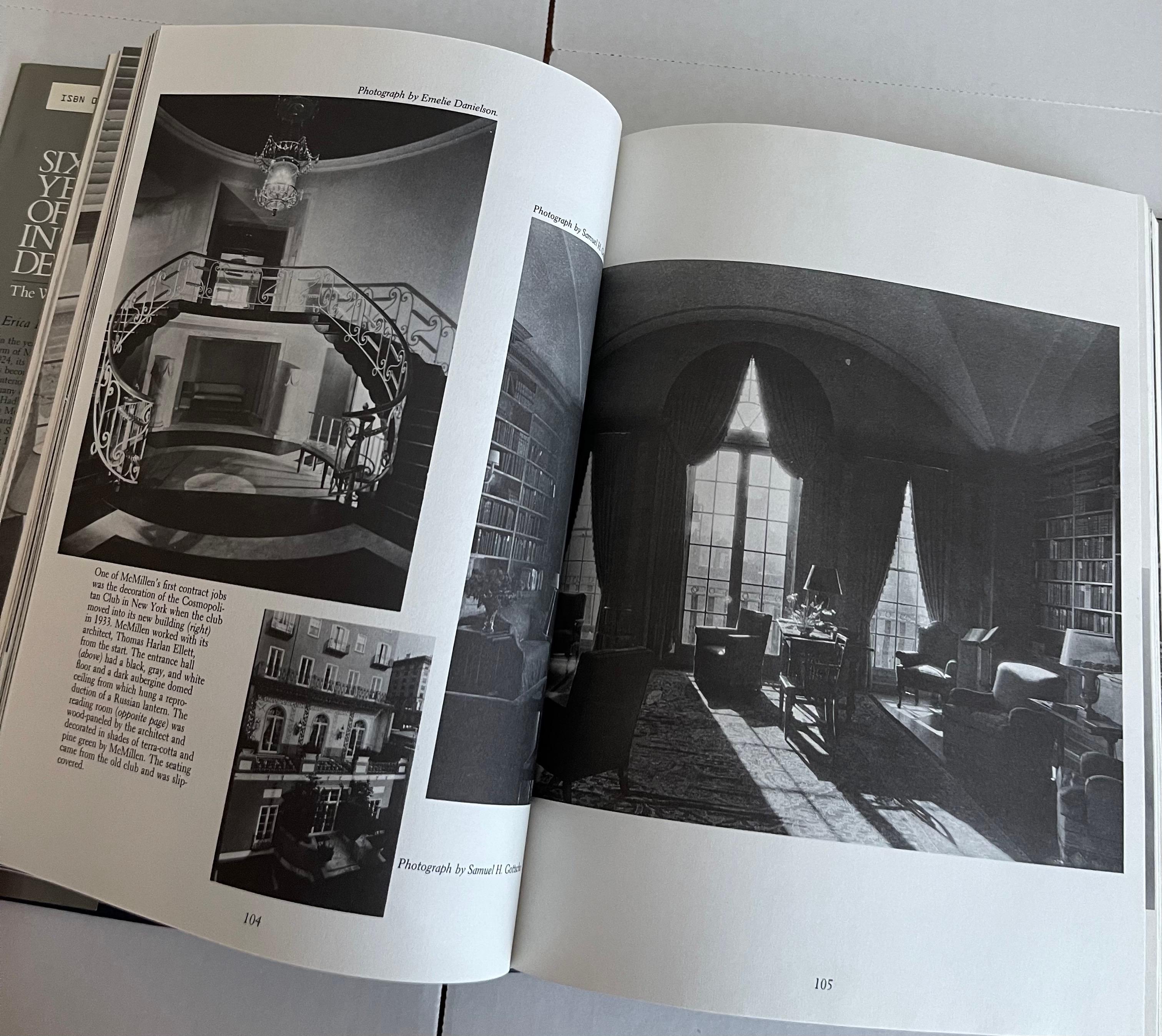 Américain Sixty Years of Interior Design The World of McMillen Livre, 1st Ed en vente