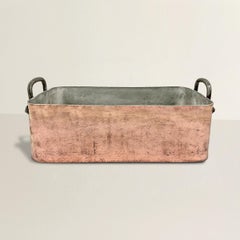 Sizable 19th Century French Copper Roaster