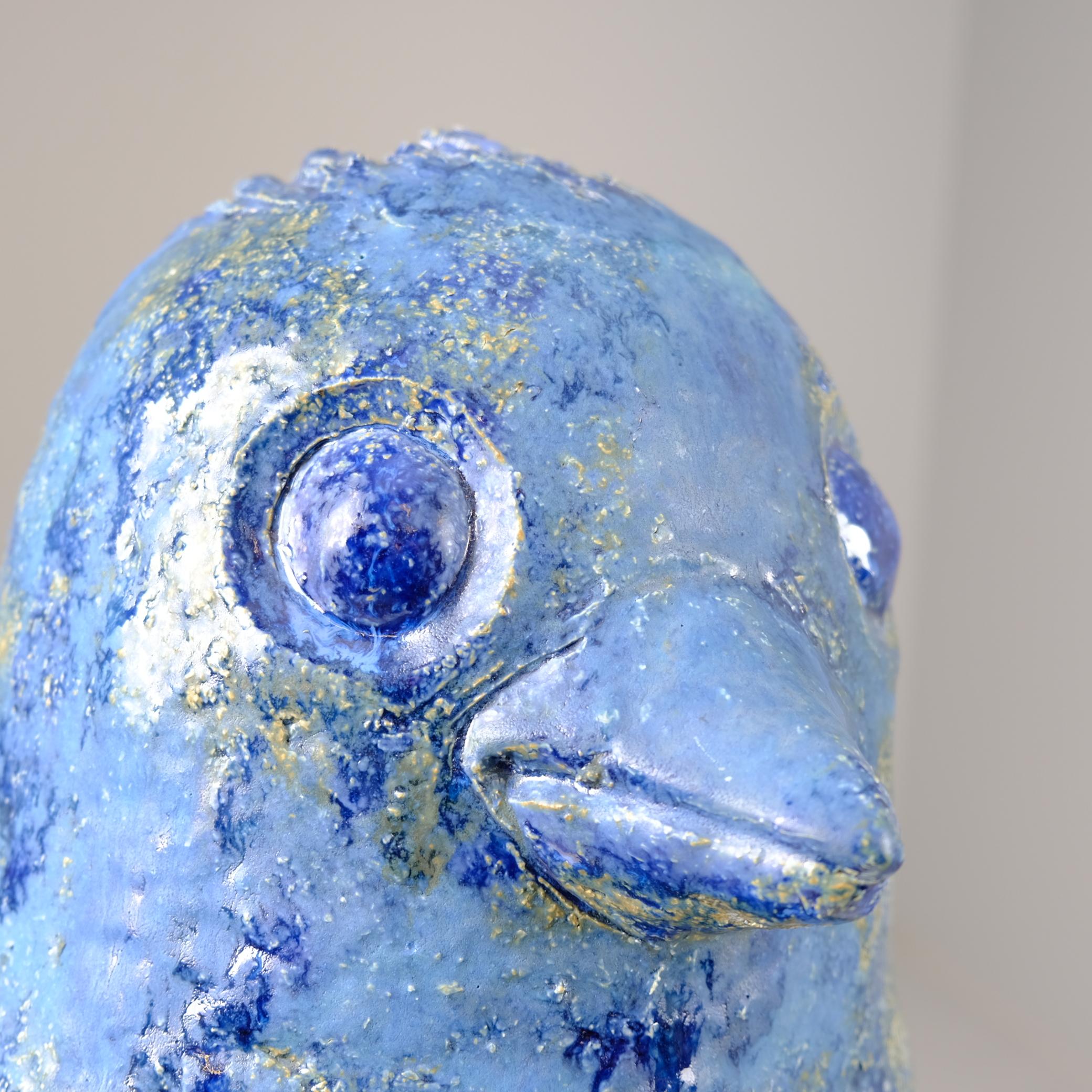 Fait main Grande sculpture en céramique représentant une sirène mythique, Sirenes par Sakari Kannosto 2022 en vente