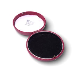 S.J. Phillips Antique Round Jewellery Box - Necklace / Bracelet Case