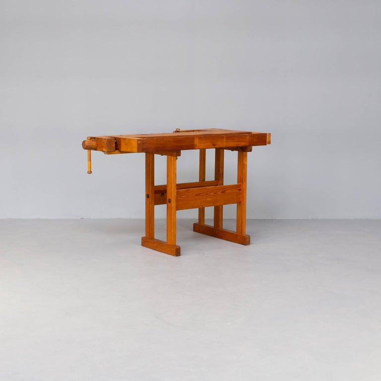 Sjoberg Wooden Workbench For Sale at 1stDibs