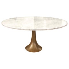 SK207 Dining Table by Angelo Mangiarotti for Bernini