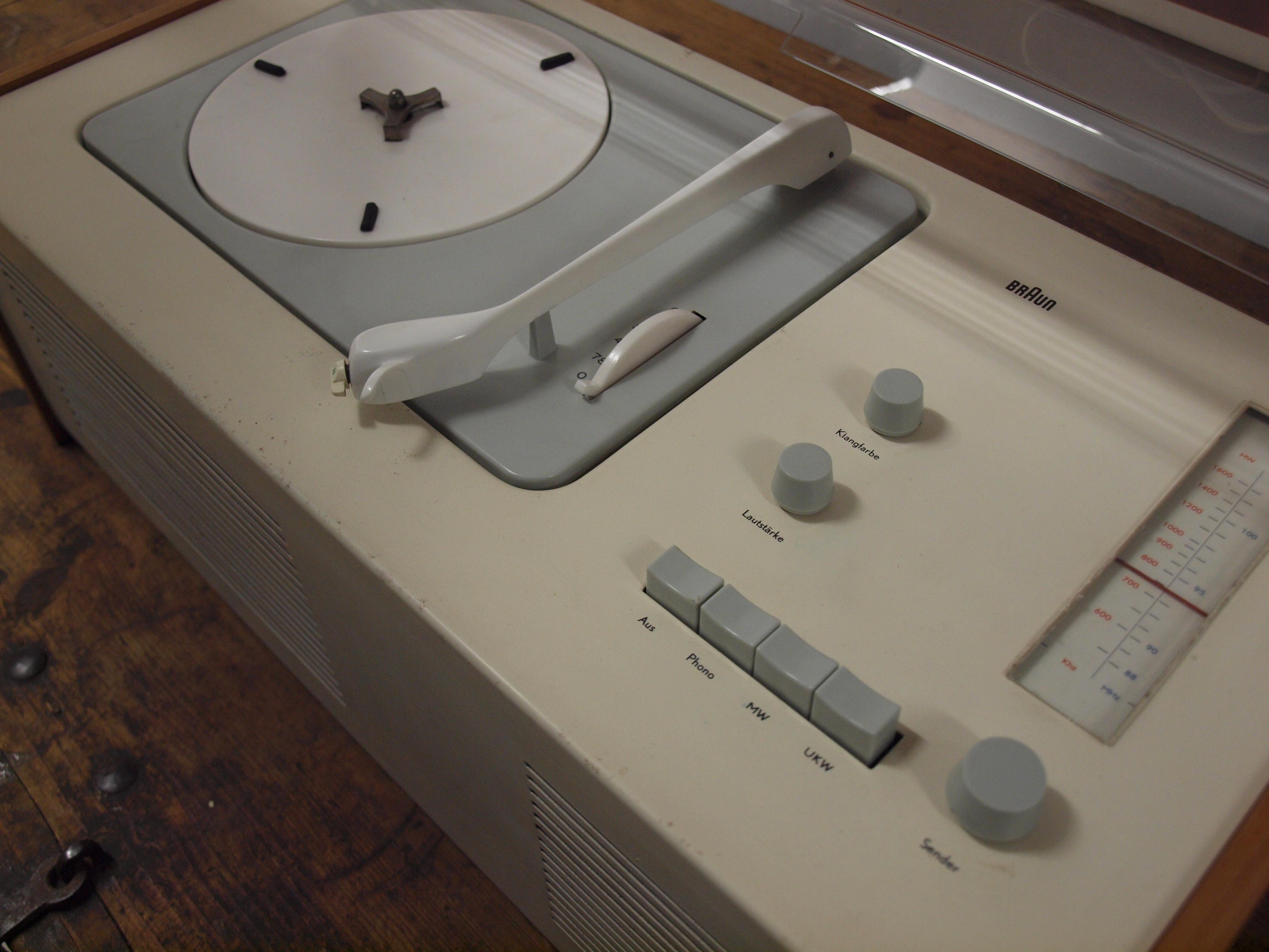 Mid-Century Modern Joueur de disques SK4 conçu par Dieter Rams pour Braun, 1958