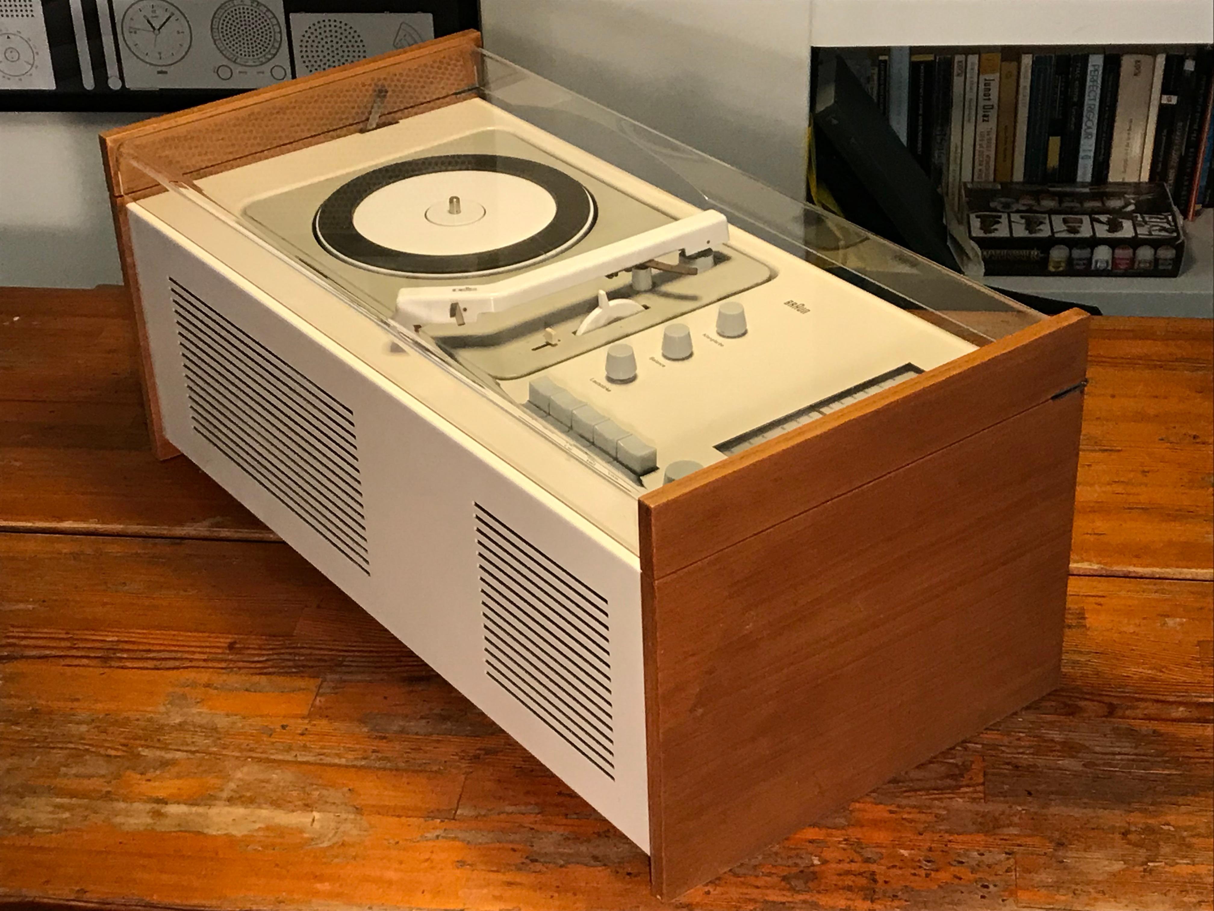Mid-Century Modern SK61 Record Player Designed by Dieter Rams for Braun, 1966