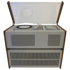 Retro SK61 Record Player L1 speaker, Designed by Dieter Rams for Braun, 1966
