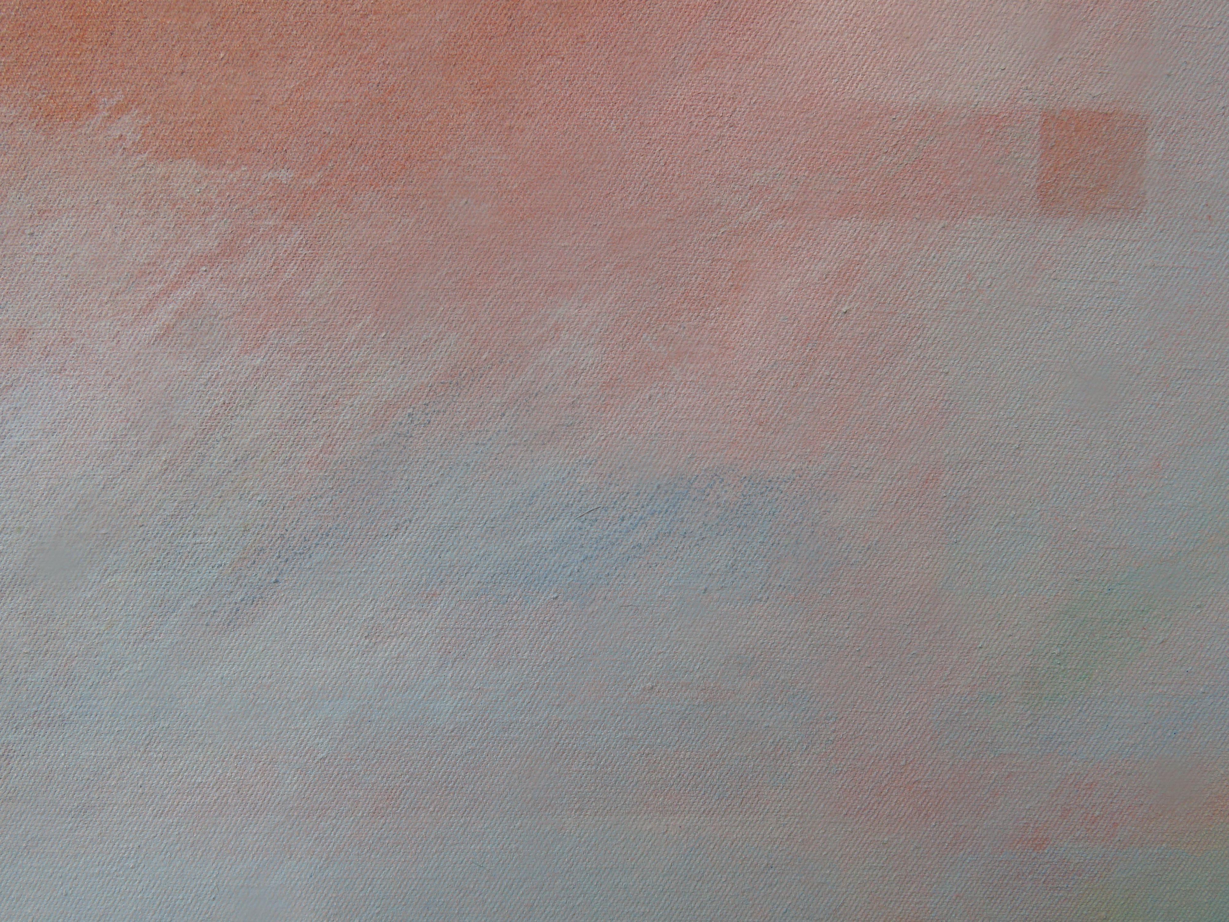 Grünes land am Fluss di Skadi Engeln  Pittura astratta contemporanea di paesaggio in vendita 4