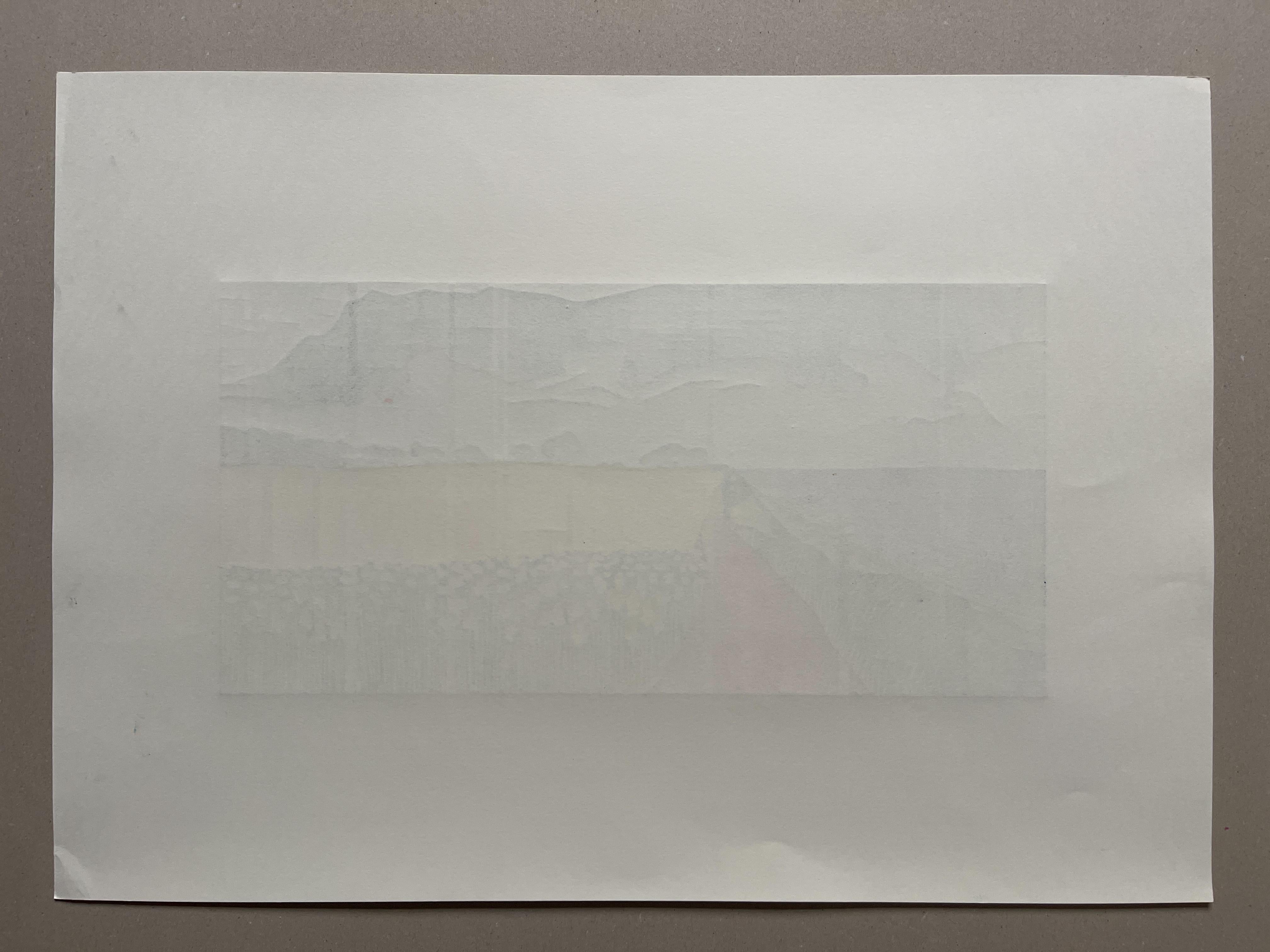 Ostermade - Rosa Himmel, 1/10 - por Skadi Engeln Impresión abstracta contemporánea en madera en venta 16